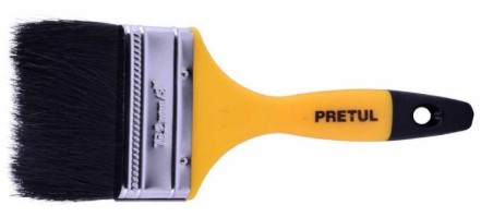 Brocha 1.1/2" m/fibra pretul (truper)