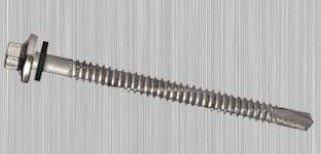 Autoperforante cubierta gol-epdm 1/4"-14 150MM inox 100