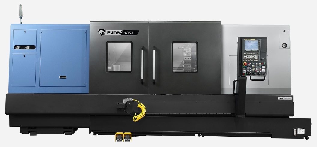 Centro torneado dn puma 4100LB fanuc oi-plus hyd bracket slu-4