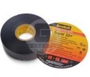 Cinta aislante super 33 3/4" X 20 mts negra 3M
