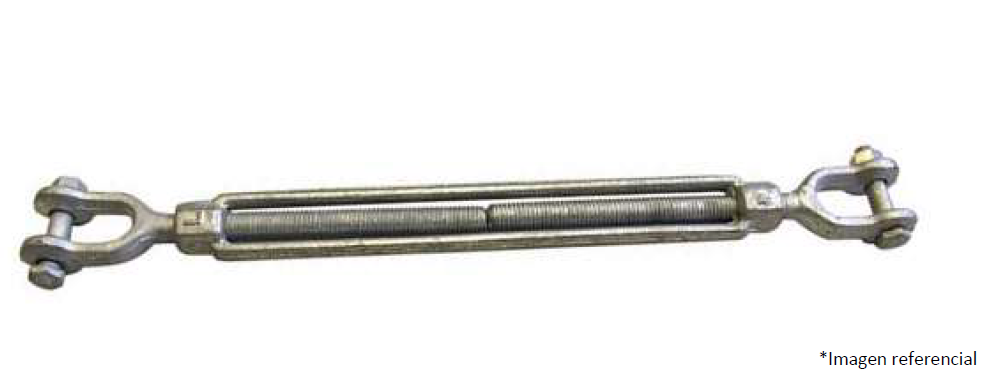 Tensor grillete 3/8" X 6"