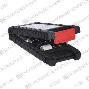 Feed roller box with foam