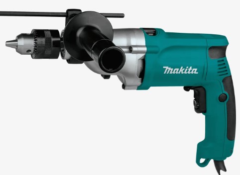 Taladro de percusión 16 mm 3/4" . 720 w. 2 vel. 0-2.900 / 0-1.200 rpm. reversible, c/maleta (sistema iluminación)