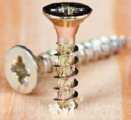 Tornillo madera turbo screw #14 160/72MM amarillo