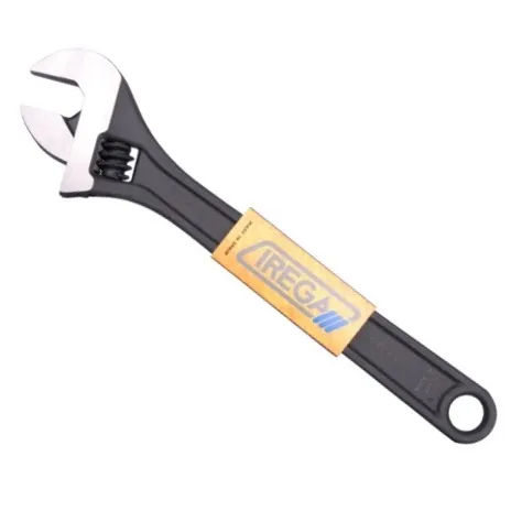 Llave francesa de 8" pavonada