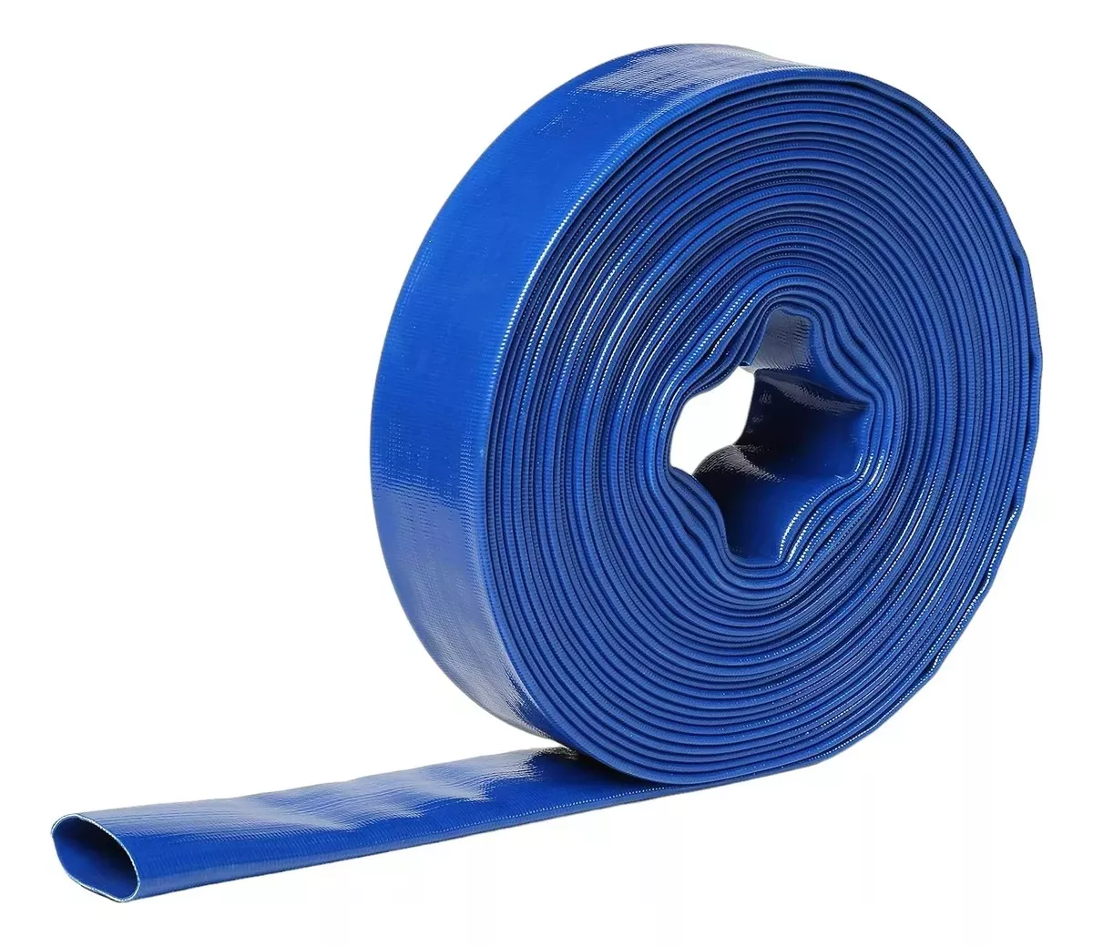 Manguera plana pvc riego 3" X 100M