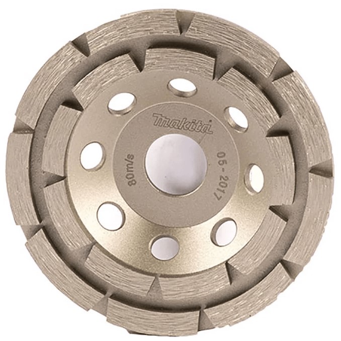 Copa desbaste concreto 7" 115MMX22 dobl seg diam