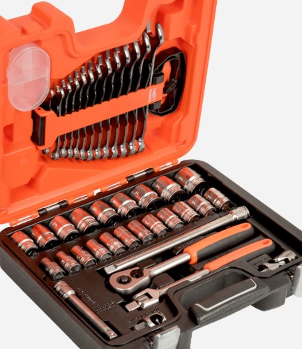 Juego dados hx (mm) 1/2" +juego de llave combinada