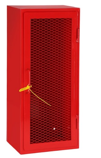 Gabinete para extintor p/malla 10 kg