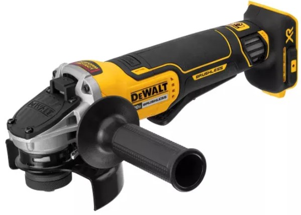 Esmeril angular 4-1/2" 20V xr brushless | 2 baterías powerstack 5.0 ah + cargador + bolso de traslado