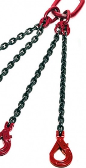 Eslinga de cadena gº8 qosh de 8MM X 1.20 mts