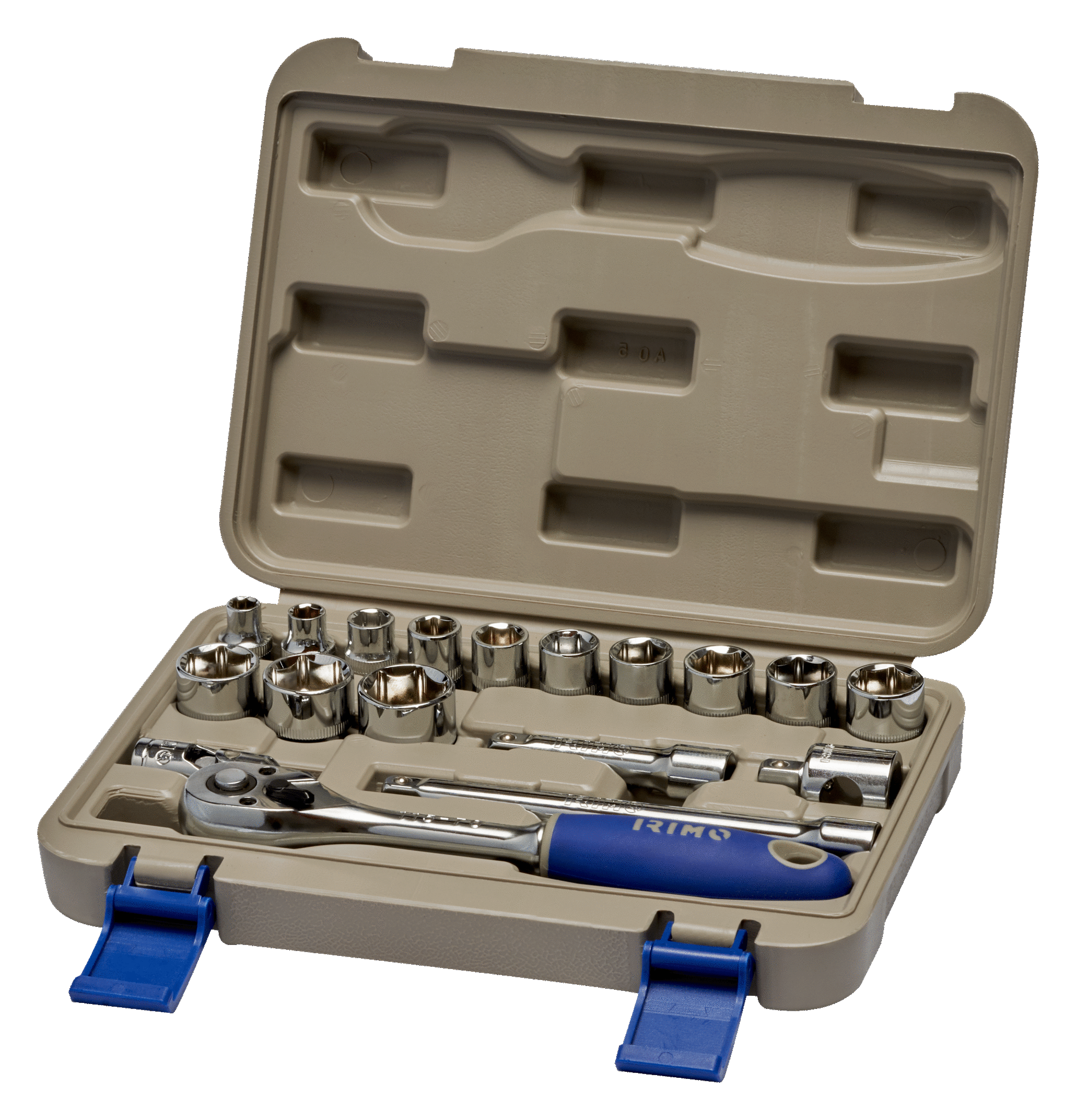Juego dados hx (mm) 3/8" 7-22MM 18PZ