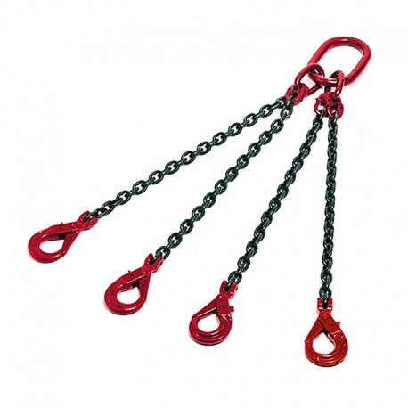 Eslinga cadena G8 32MM 4RAMALES gancho seg 6M