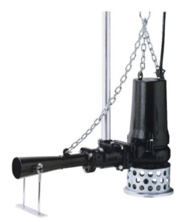Eyector sumergible 5.5 KW 380 V 50 hz incluye tos