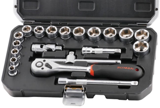 Juego dados hx (mm) 3/8" 8 -22mm 20PZ