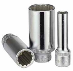 Dado poligonal largo (mm) 1/2" - 13MM crv
