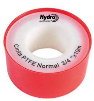 Cinta teflon 1" X 10M 0.075MM 0.25G/CM