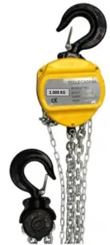 Tecle manual cadena 1.0T 3M 1CAIDAS gancho-gancho
