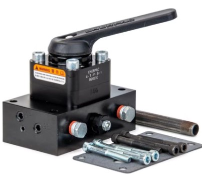 Valvulas control hid direccional montada en bomba, manual, 4-vias, 3-posición, centro en tándem ZU4308JI