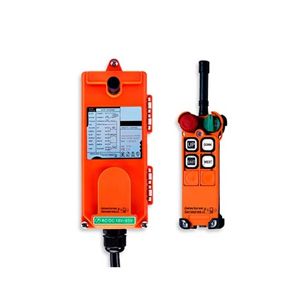 Botonera y receptor inalambrico 4 botones y 2 velocidades