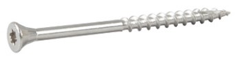Tornillo fachadas cabeza plana inox 4.40x52