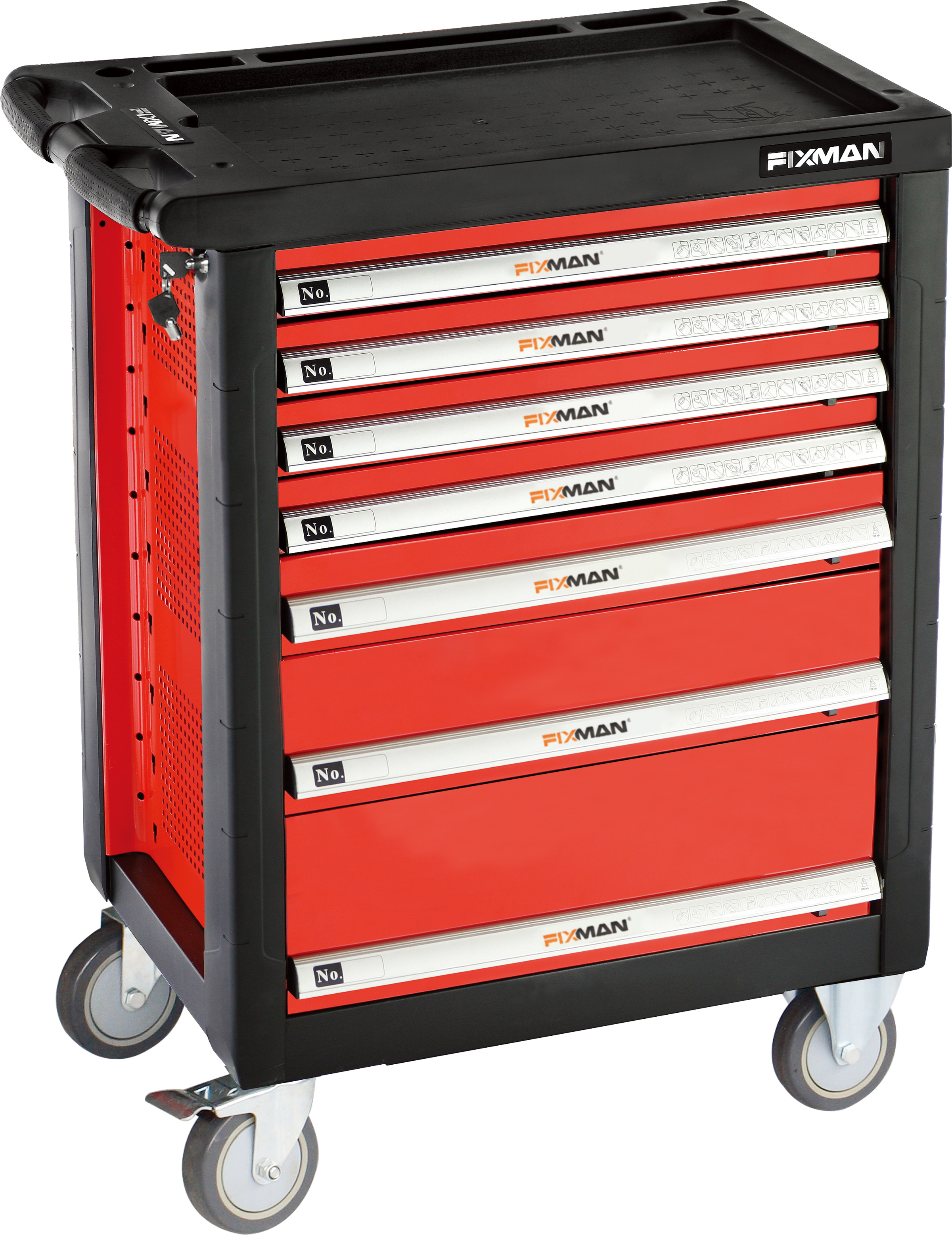 Carro herramientas 7 cajones 958X766X465MM