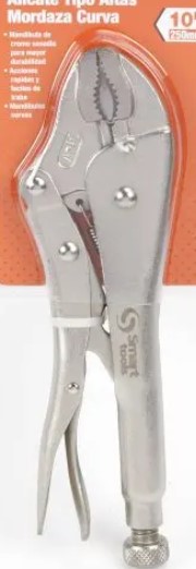 Caiman boca curva 10" c/cortante