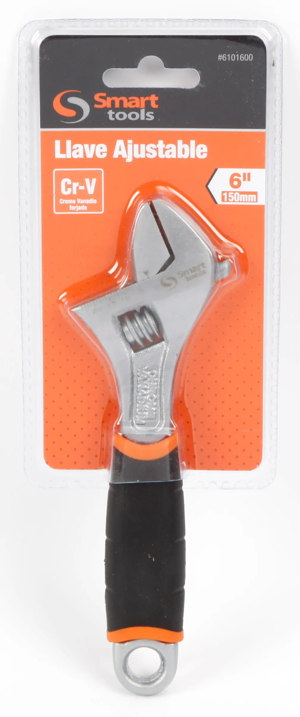 Llave francesa de 6" niquelada