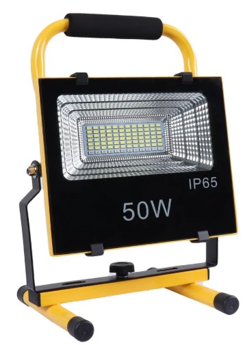 Foco halogeno portátil 50W. 4K IP65 darlux