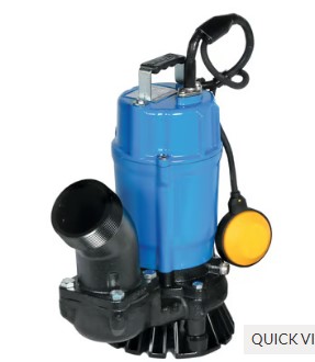 Bomba agua arena hs 3" 0.75KW c/flotador