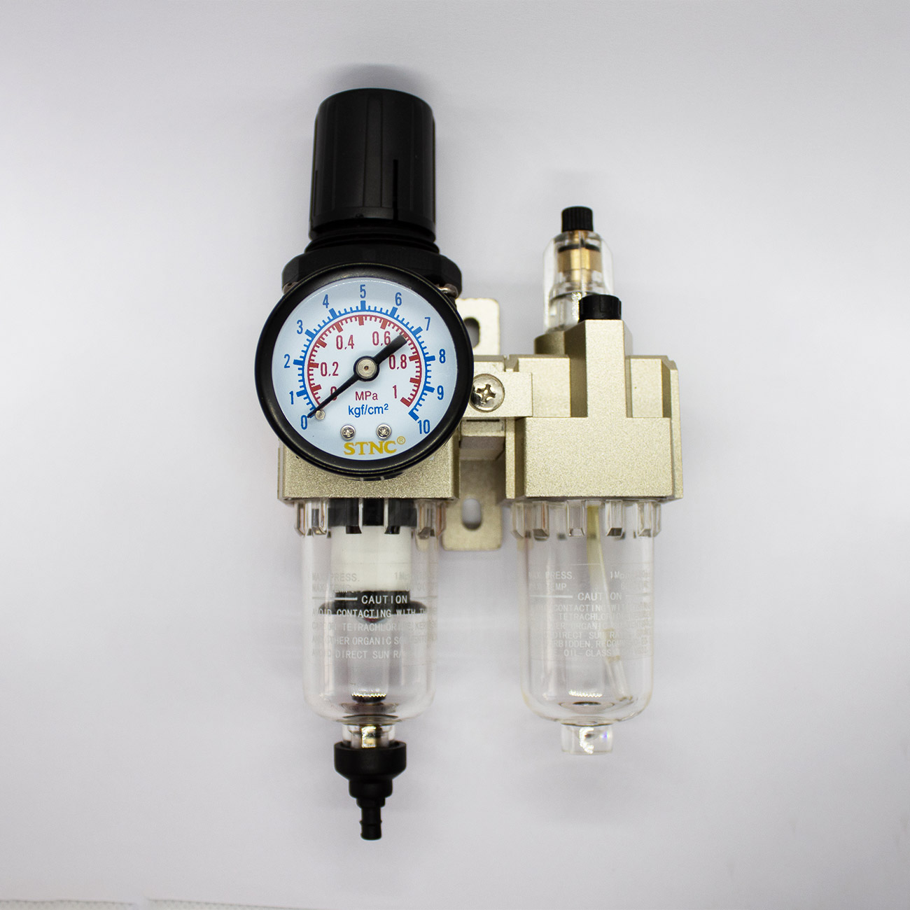 Filtro regulador lubricador 3/4" 5 micrones 12 bar