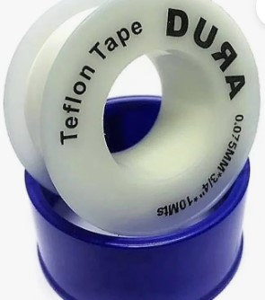 Cinta teflon 3/4"x 10M