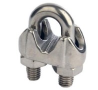 Abrazadera para cable inoxidable 3/16"