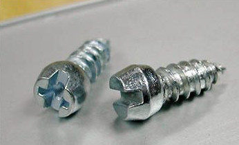 Tornillo roscalata barril combinada #8 5.8MM 3/8" fina zinc