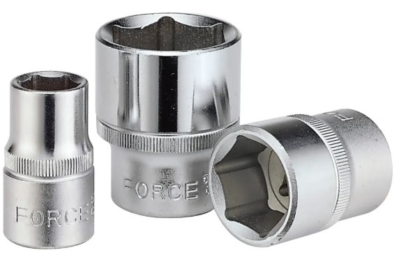 Dado hexagonal (mm) 1/2" - 6MM crv