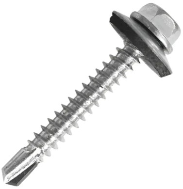 Autoperforante hex gol-epdm #12-14 2.1/2" broca zinc